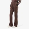 Pantalones de chándal acampanados con monograma para mujer