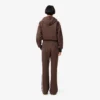 Pantalones de chándal acampanados con monograma para mujer