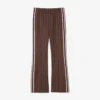 Pantalones de chándal acampanados con monograma para mujer