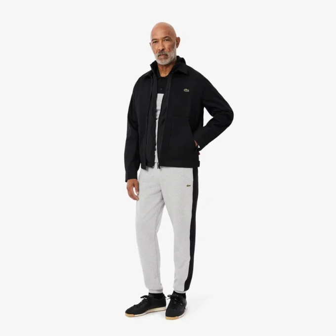 Pantalones de chándal ajustados con bloques de color para hombre