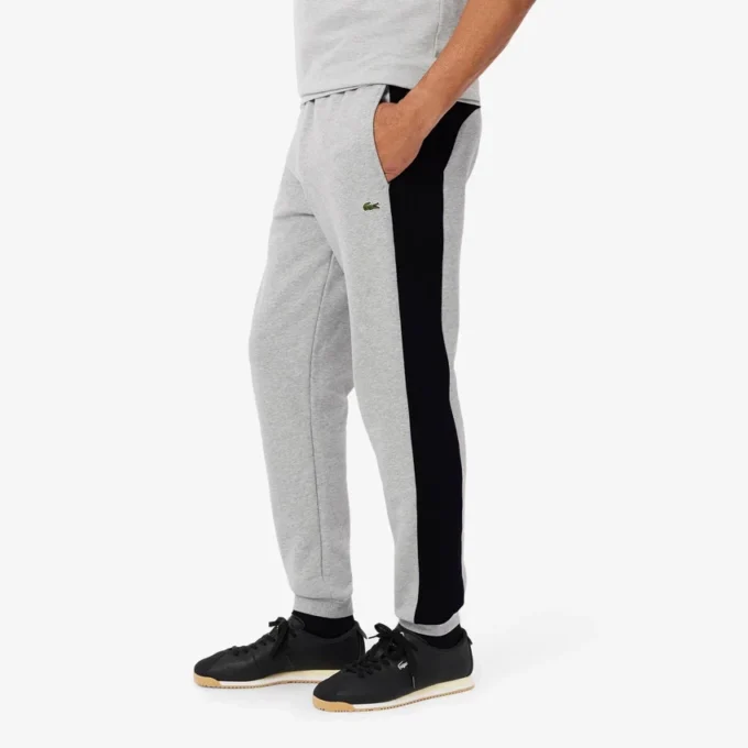 Pantalones de chándal ajustados con bloques de color para hombre