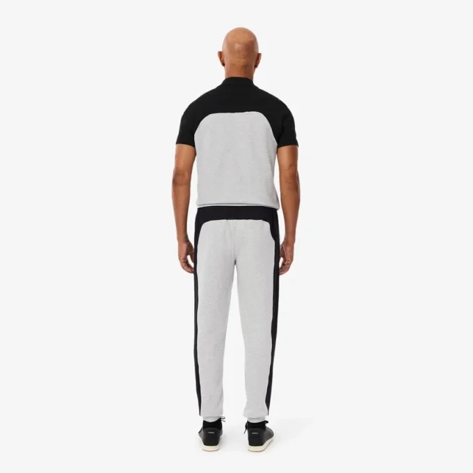 Pantalones de chándal ajustados con bloques de color para hombre