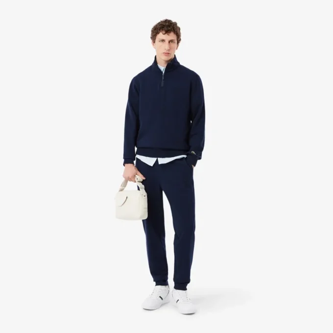 Pantalones de chándal con logotipo en relieve