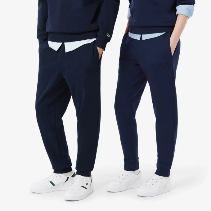 Pantalones de chándal con logotipo en relieve
