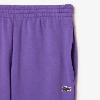 Pantalones de chándal de algodón orgánico de corte ajustado para hombre