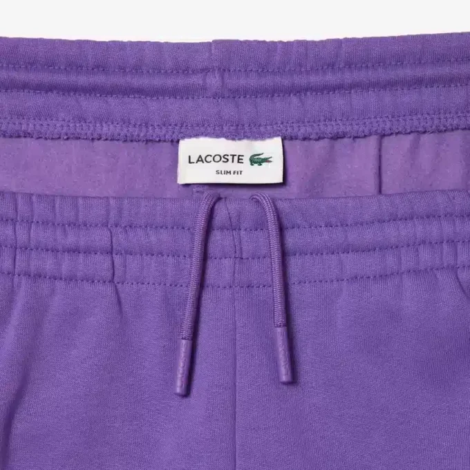 Pantalones de chándal de algodón orgánico de corte ajustado para hombre