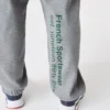 Pantalones de chándal de algodón para hombre de corte alto