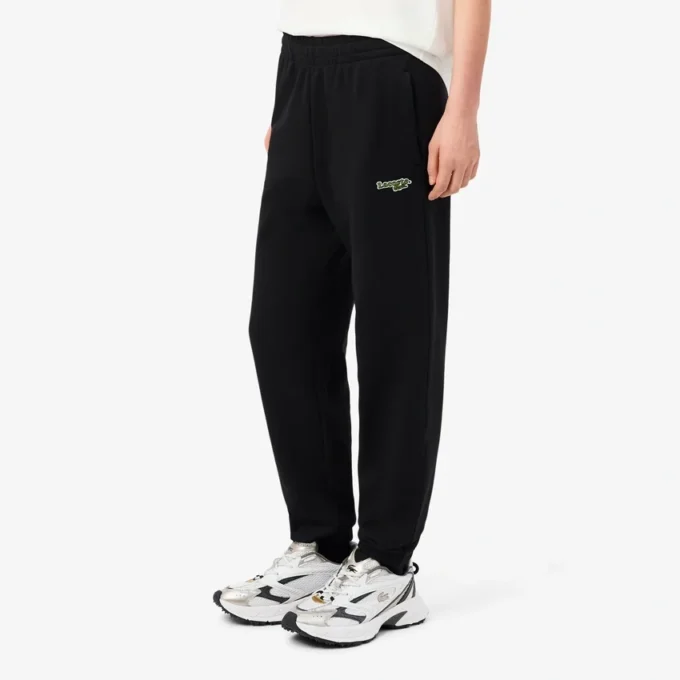 Pantalones de chándal de corte recto con logotipo para mujer