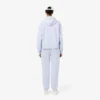 Pantalones de chándal de corte recto con logotipo para mujer