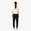 Pantalones de chándal de corte recto con logotipo para mujer