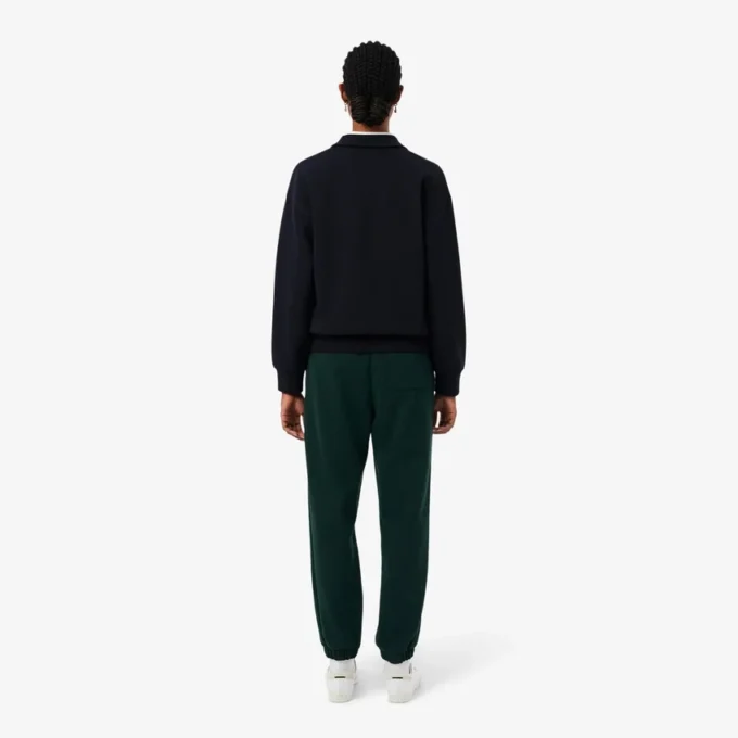 Pantalones de chándal de corte recto con logotipo para mujer