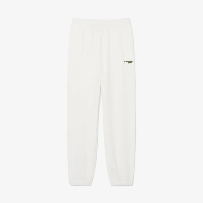 Pantalones de chándal de corte recto con logotipo para mujer