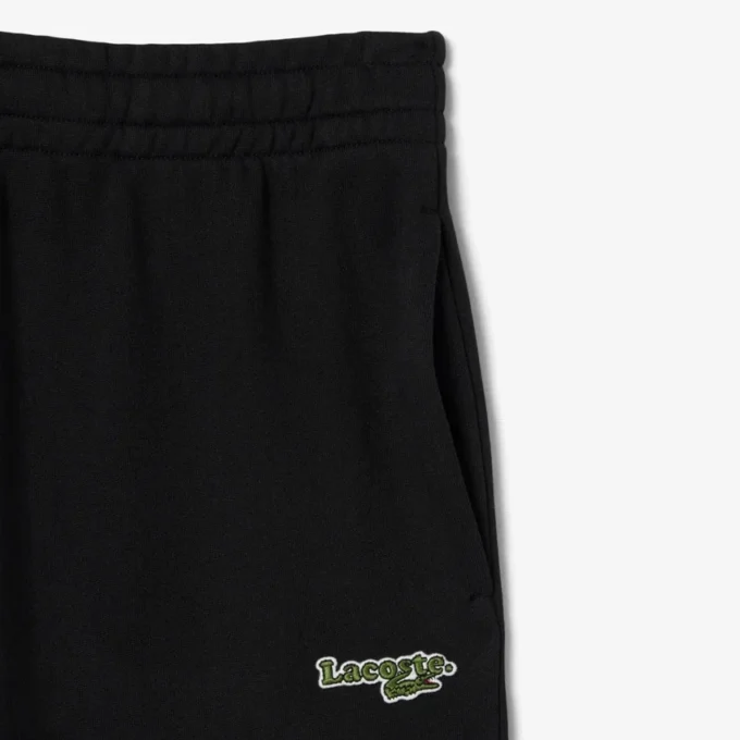 Pantalones de chándal de corte recto con logotipo para mujer