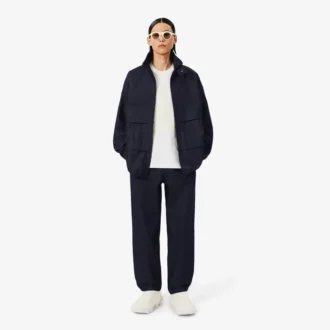Pantalones de chándal de denim de pasarela