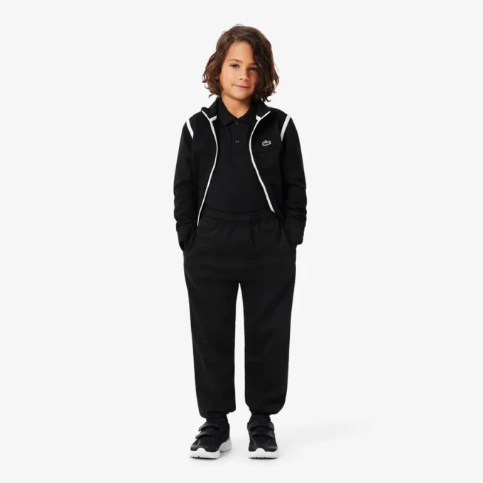 Pantalones de chándal de deporte con detalles de rayas para niño