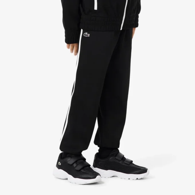 Pantalones de chándal de deporte con detalles de rayas para niño