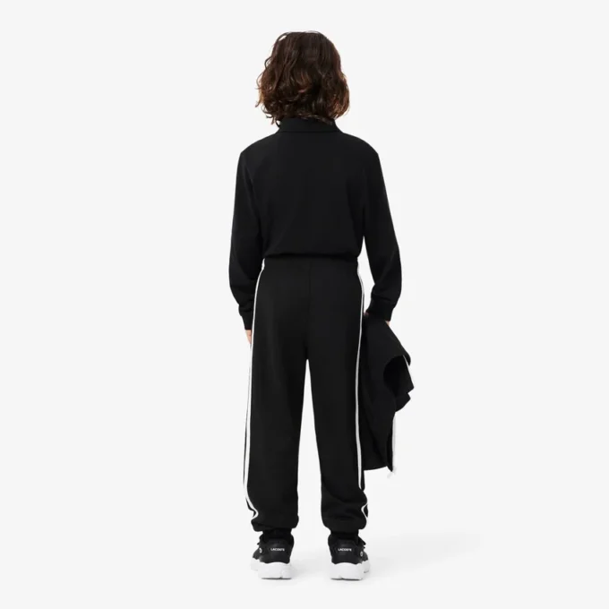 Pantalones de chándal de deporte con detalles de rayas para niño