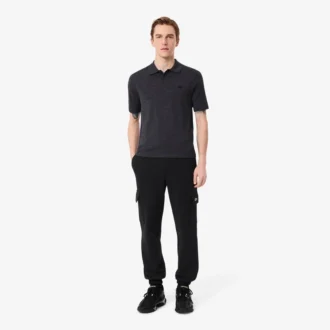 Pantalones de chándal de felpa cargo para hombre