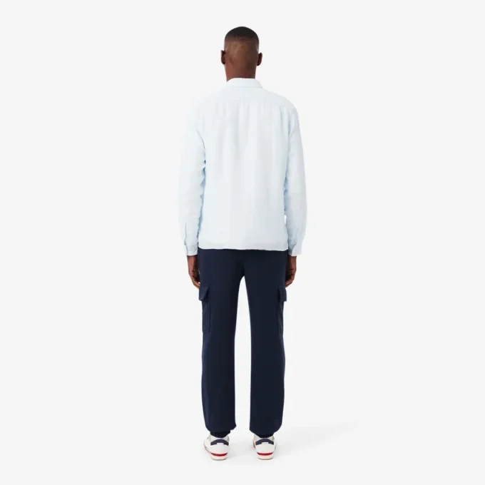 Pantalones de chándal de felpa cargo para hombre