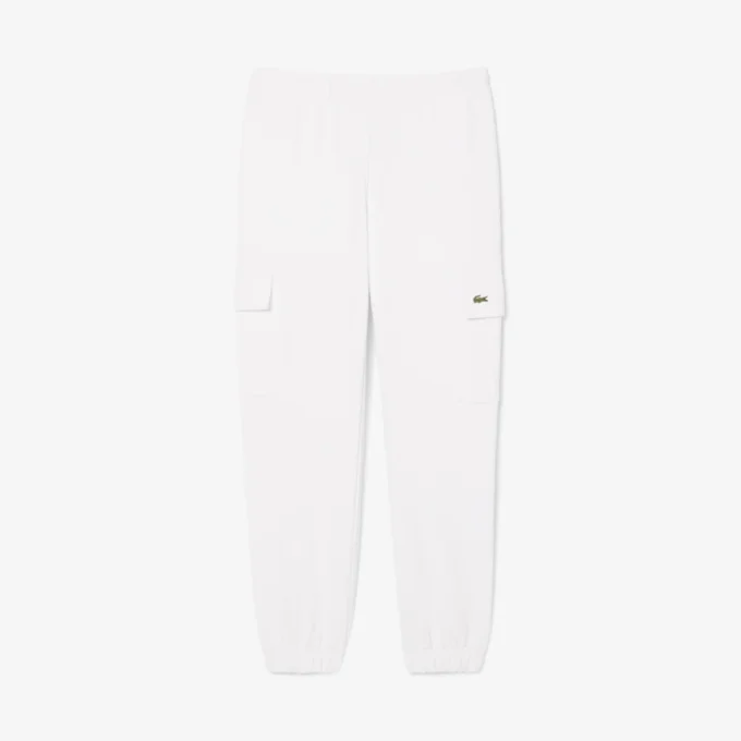 Pantalones de chándal de felpa cargo para hombre
