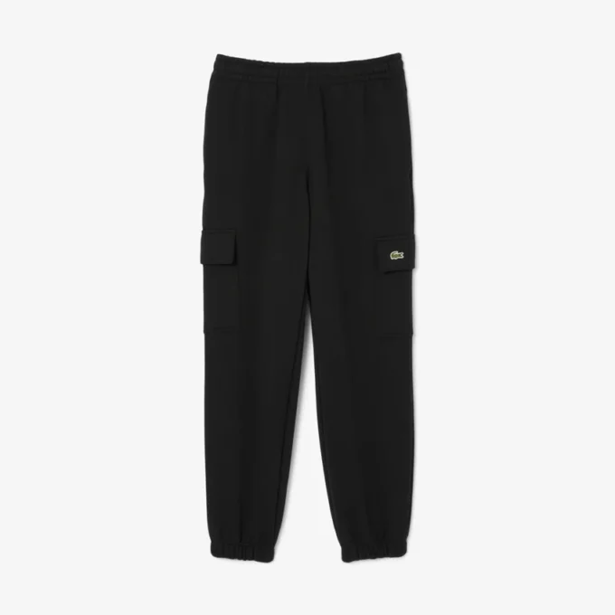 Pantalones de chándal de felpa cargo para hombre