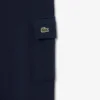 Pantalones de chándal de felpa cargo para hombre