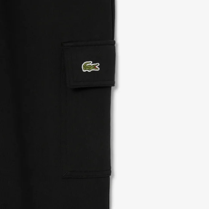 Pantalones de chándal de felpa cargo para hombre