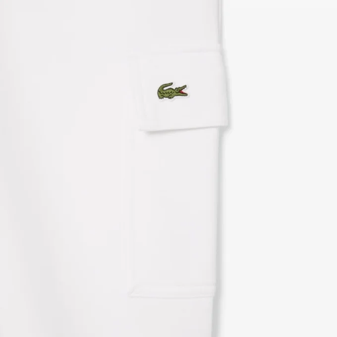 Pantalones de chándal de felpa cargo para hombre