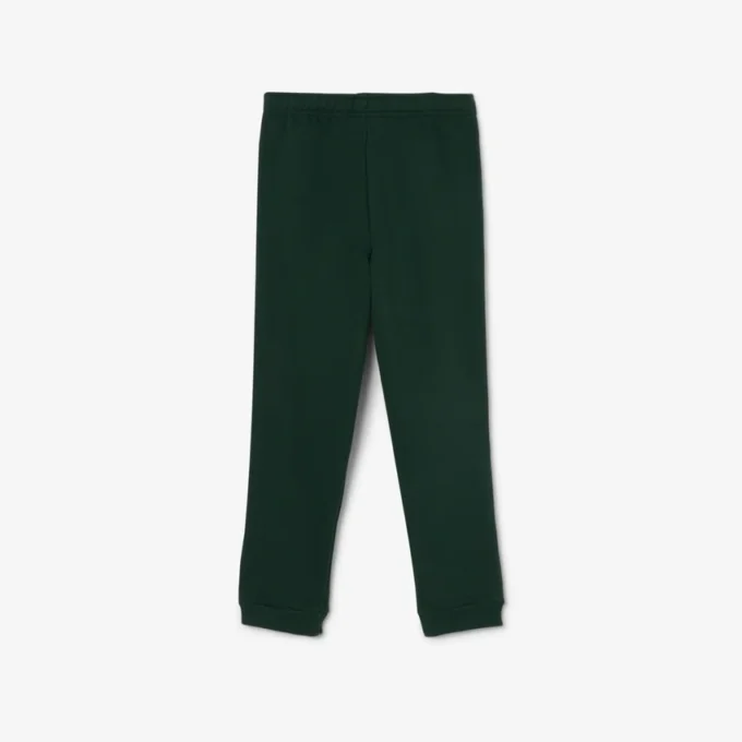 Pantalones de chándal de felpa con detalles de rayas para niño