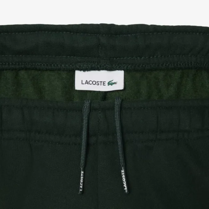 Pantalones de chándal de felpa con detalles de rayas para niño