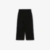 Pantalones de chándal de felpa con pernera acampanada para niña