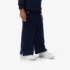 Pantalones de chándal de felpa con pernera acampanada para niña
