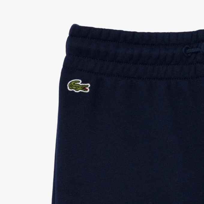 Pantalones de chándal de felpa con pernera acampanada para niña