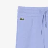 Pantalones de chándal de felpa con pernera acampanada para niña