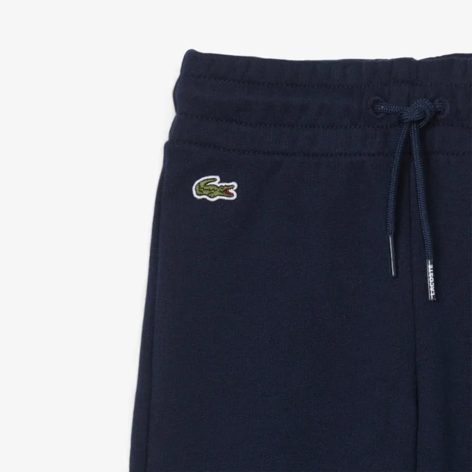 Pantalones de chándal de felpa con pernera acampanada para niña