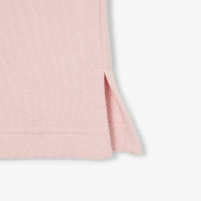 Pantalones de chándal de felpa con pernera acampanada para niña