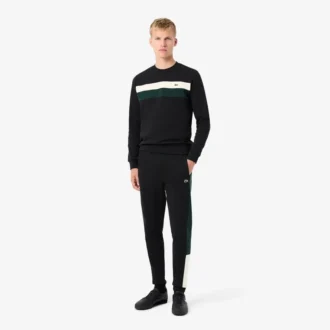 Pantalones de chándal de felpa de corte ajustado para hombre
