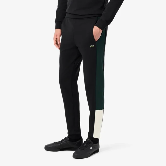 Pantalones de chándal de felpa de corte ajustado para hombre
