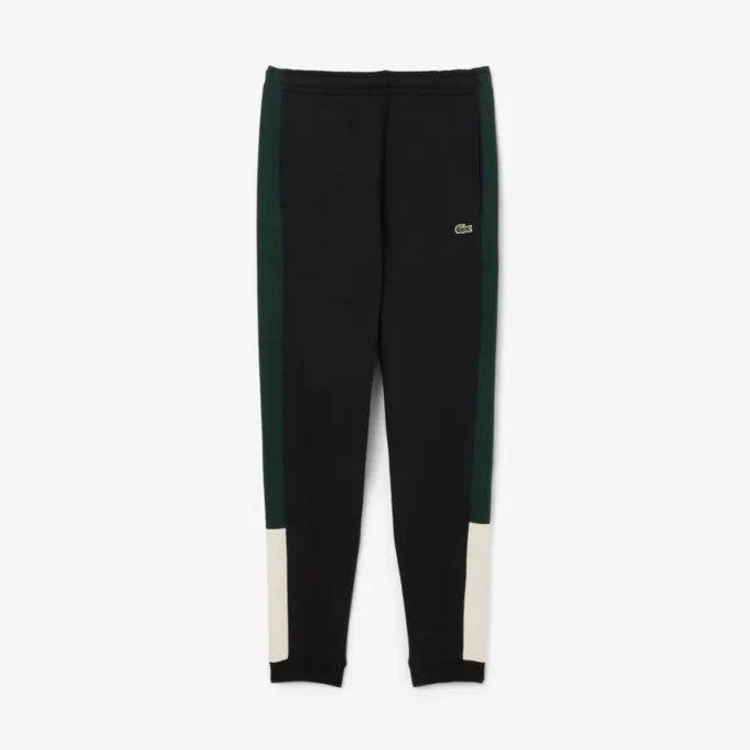 Pantalones de chándal de felpa de corte ajustado para hombre