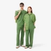Pantalones de chándal de felpa de corte holgado