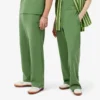 Pantalones de chándal de felpa de corte holgado