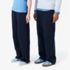Pantalones de chándal de felpa de corte holgado