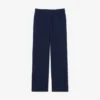 Pantalones de chándal de felpa de corte holgado
