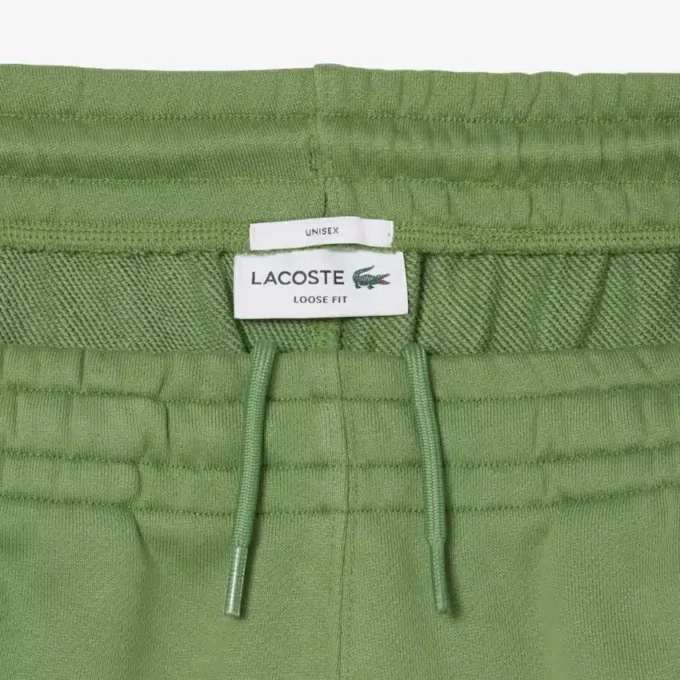 Pantalones de chándal de felpa de corte holgado