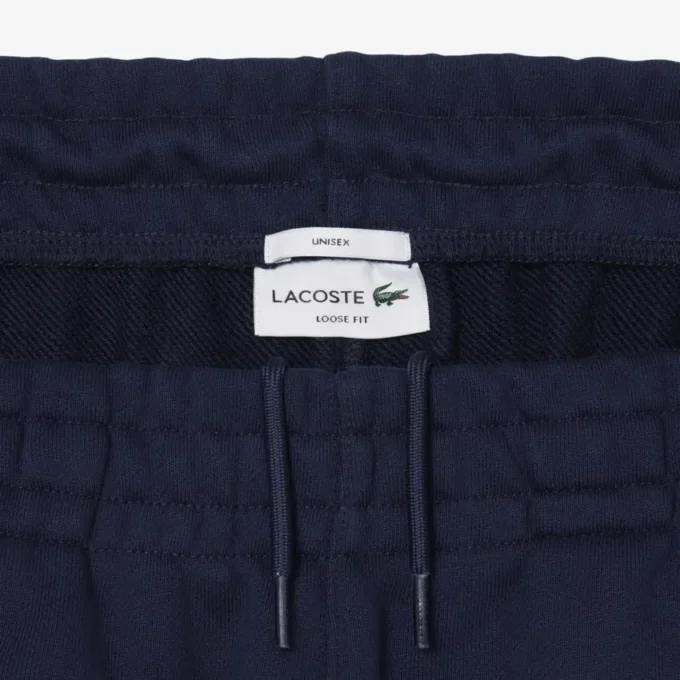 Pantalones de chándal de felpa de corte holgado