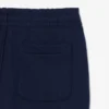 Pantalones de chándal de felpa de corte holgado