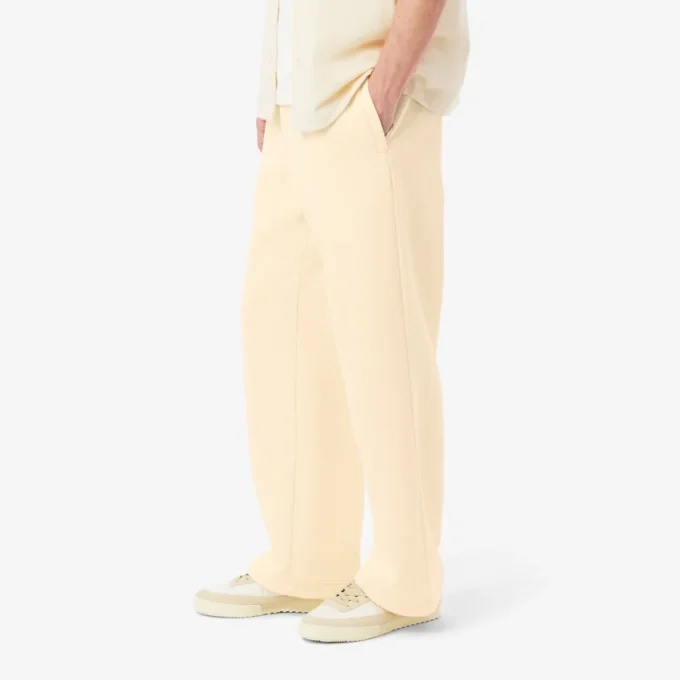 Pantalones de chándal de felpa de corte holgado para hombre