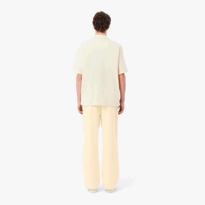 Pantalones de chándal de felpa de corte holgado para hombre