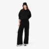 Pantalones de chándal de jersey de corte ancho