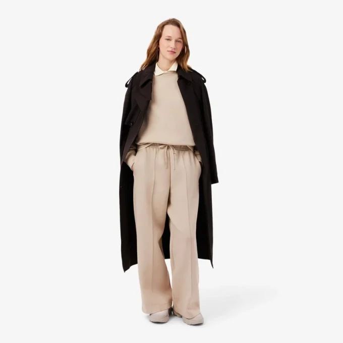 Pantalones de chándal de jersey de corte ancho